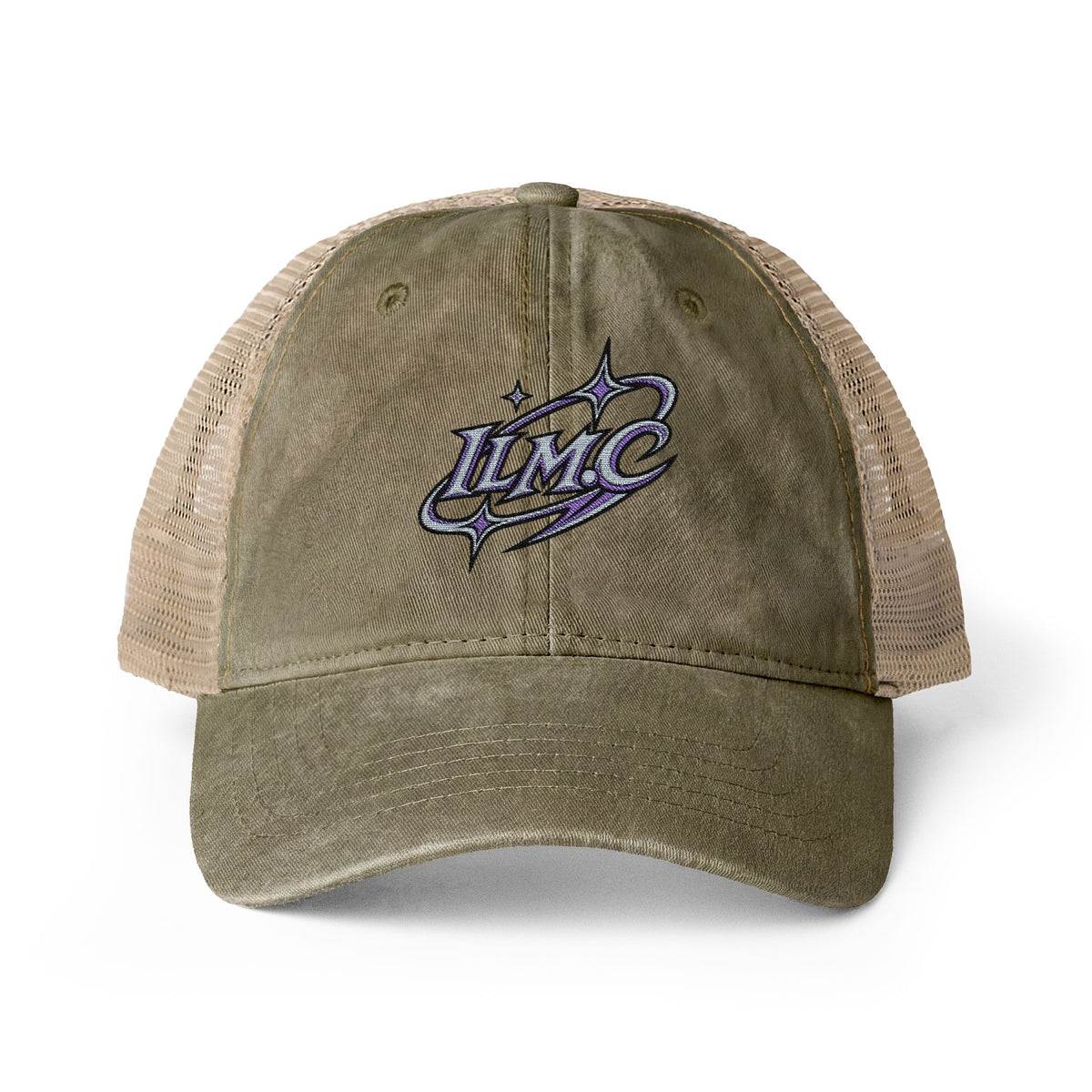 Women's Washed Mesh-Back Cap