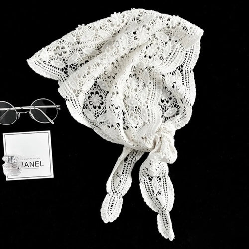 🎀 Flirty Crochet Lace Wrap Mini Skirt