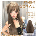 🍯 Dreamy Honey Ash Brown 28" Bang Wig